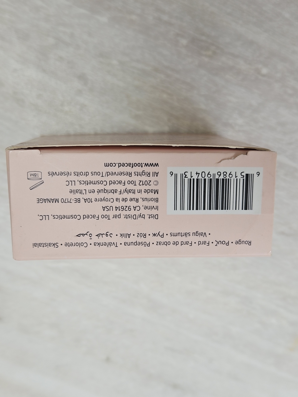 Two Faced Sweetheart Heart Blush - Candy Glow..NW - Picture 4 of 7
